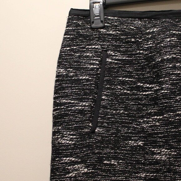 Talbots Black and White Skirt - Sz 18 - Picture 2 of 5